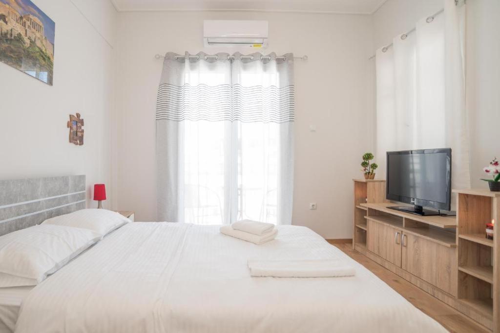 Ferienwohnung Monastiraki 3-4 Blue Sky Athen Exterior foto